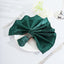 5 Pack Satin 20"x20" Napkins Hunter Emerald Green - Luxurious Shine & Smooth Dinner Napkins