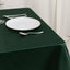 Lamour Satin 54"x54" Table Overlay Square Tablecloth Hunter Emerald - Durable & Silk-Like Table Cover