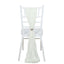 5 Pack Cheesecloth Gauze 16"x88" Chair Sashes Ivory - Stylish Boho Decor for Weddings & Gatherings