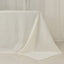 Lamour Satin 90"x156" Rectangle Tablecloth Ivory - Luxurious, Soft Seamless Table Cover