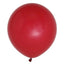 10 Pack 18" Matte Pastel Burgundy Helium or Air Latex Party Balloons