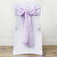 5 Pack Polyester Chair Sashes Lavender Lilac 6"x108"