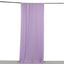 Lavender 4-Way Stretch Spandex Event Curtain Drapes, Wrinkle Free Backdrop Event Panel with Rod Pockets - 5ftx10ft