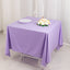 Scuba Square 70"x70" Tablecloth Lavender Lilac - Wrinkle Free & Stain Resistant Table Cover