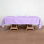 Polyester 60"x102" Rectangle Tablecloth Lavender Lilac - Durable and Stylish Table Cover