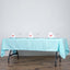 Polyester 60"x102" Rectangle Tablecloth Light Blue - Durable and Stylish Table Cover