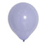 25 Pack 10" Matte Pastel Periwinkle Helium Air Latex Party Balloons