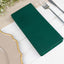 20 Pack Linen-Like Paper 8.5"x4" Napkins Hunter Emerald Green - Highly Absorbent & Disposable Airlaid Guest Towels