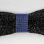 10 Pack Rhinestone Napkin Rings with Velcro Brooch Buckle Royal Blue - Stylish Design for Chair Sashes