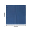20 Pack Linen-Like Paper 5"x5" Napkins Navy Blue - Highly Absorbent Airlaid Napkins