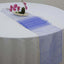 10 Pack Sheer Organza 14"x108" Table Runners Navy Blue - Soft and Lightweight Table Accent