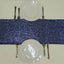 Sequin 12"x108" Table Runner Navy Blue - Glittering Design