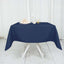 Premium Polyester 54"x54" Square Tablecloth Navy Blue - Stain and Wrinkle-Resistant 220GSM Table Cover