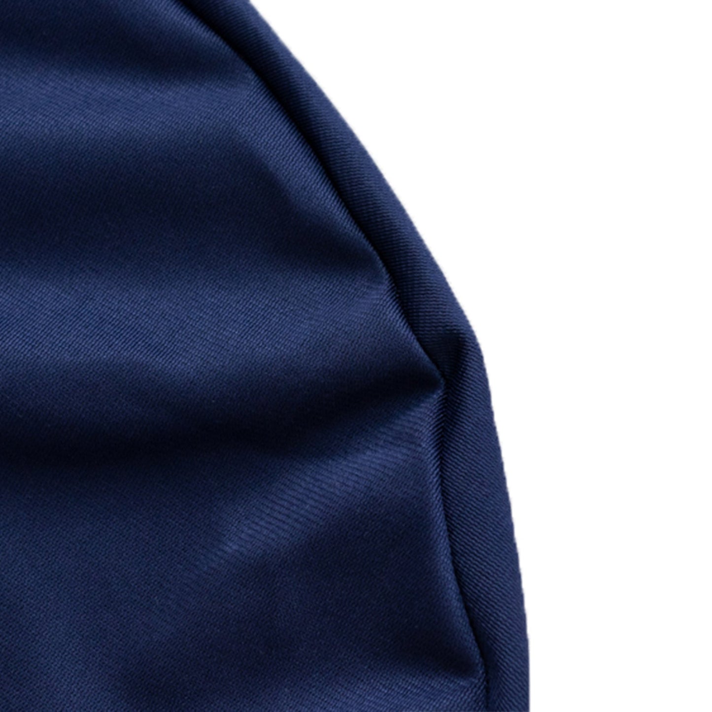 Scuba Stretch Folding Chair Cover Navy Blue - Wrinkle Free & Durable Slipcover