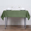 Polyester Square 54"x54" Tablecloth Olive Green - Wrinkle-Resistant & Durable Table Cover