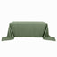 Polyester 90"x156" Rectangle Tablecloth Olive Green - Seamless Wrinkle-Resistant Table Cover