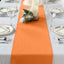 Polyester 12"x108" Table Runner Orange - Durable & Wrinkle-Resistant Table Decor