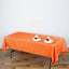 Polyester 60"x102" Rectangle Tablecloth Orange - Durable and Stylish Table Cover