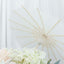 4-Pack Paper and Bamboo Parasol Umbrellas White - Decorative Centerpieces and Bridal Shower Photo Props 16"