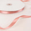 100 Yards 3/8" Dusty Rose Single Face Decorative Satin Ribbon