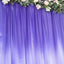 8ftx10ft Purple Satin Event Curtain Drapes, Backdrop Event Panel