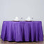 Polyester 132" Round Tablecloth Purple - Seamless Chic Table Cover