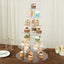 7-Tier Acrylic Round Cupcake Stand Clear & Catering Displays 26"