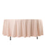Scuba Round 108" Tablecloth Blush - Wrinkle Free & Stain Resistant Table Cover