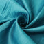 Taffeta 90"x90" Table Overlay Square Tablecloth Peacock Teal - Accordion Crinkle Table Cover