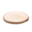 Rustic Poplar Wood Slices Round - Unique Decor for Tables & Events 15" Dia