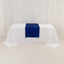 Wide Polyester 24"x72" Table Runner Royal Blue - Durable Trade Show Table Linen