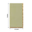 50-Pack Paper Dinner Napkins Sage Green with Gold Foil Edge 2 Ply - Stylish Disposable Napkins