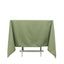 Scuba Square 70"x70" Tablecloth Dusty Sage Green - Wrinkle Free & Stain Resistant Table Cover