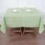 Polyester Square 70"x70" Tablecloth Sage Green - Wrinkle-Resistant & Durable Table Cover