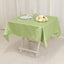Lamour Satin 54"x54" Table Overlay Square Tablecloth Sage Green - Durable & Silk-Like Table Cover