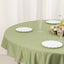 Scuba Round 70" Tablecloth Dusty Sage Green - Wrinkle Free & Stain Resistant Table Cover