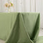 Premium Polyester 90"x156" Rectangle Tablecloth Sage Green - Seamless 220GSM Stain-Resistant Table Cover