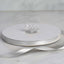 100 Yards 3/8" Silver Single Face Decorative Satin Ribbon