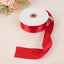 50 Yards 1.5" Red Single Face Decorative Satin Ribbon