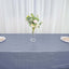 Sequin 90"x132" Rectangle Tablecloth Dusty Blue - Seamless Sparkly Table Cover