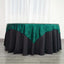 Sequin 60"x60" Table Overlay Square Tablecloth Hunter Emerald Green - Luxe Wedding Table Topper