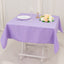 Premium Polyester 54"x54" Square Tablecloth Lavender Lilac - Stain and Wrinkle-Resistant 220GSM Table Cover