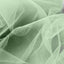 12"x100 Yards Sage Green Tulle Fabric Bolt, Sheer Fabric Spool Roll For Crafts