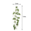 6ft White Artificial Silk Peony Foliage Hanging Flower Garland Vine