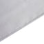 Premium Polyester 90"x132" Rectangle Tablecloth Silver - Seamless 220GSM Stain-Resistant Table Cover