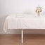 Premium Velvet 60"x102" Rectangle Tablecloth Ivory - Reusable & Soft Table Cover