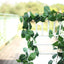 5ft Green Real Touch Artificial Poplar Leaf Garland, Flexible Vine