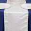 Lamour Satin 12"x108" Table Runner White - Smooth & Lustrous Wedding Decor