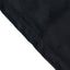 100% Cotton 90"x132" Rectangle Tablecloth Black Linen - Seamless, Soft & Breathable Table Cover