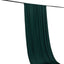 Hunter Emerald Green 4-Way Stretch Spandex Event Curtain Drapes, Wrinkle Free Backdrop Event Panel with Rod Pockets - 5ftx18ft